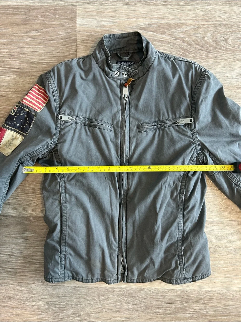 Rare Polo Jeans Co. Motorcycle Bikers Jacket